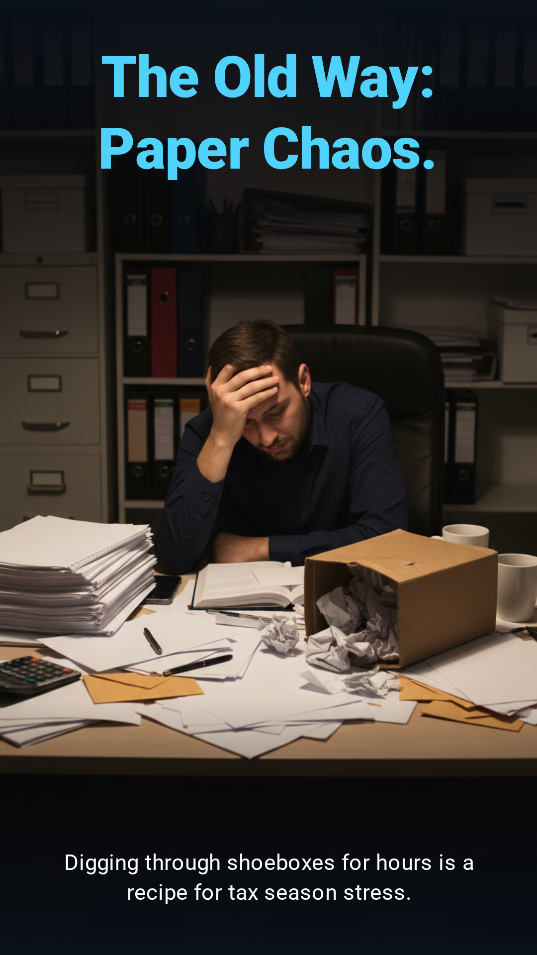 The Old Way: Paper Chaos