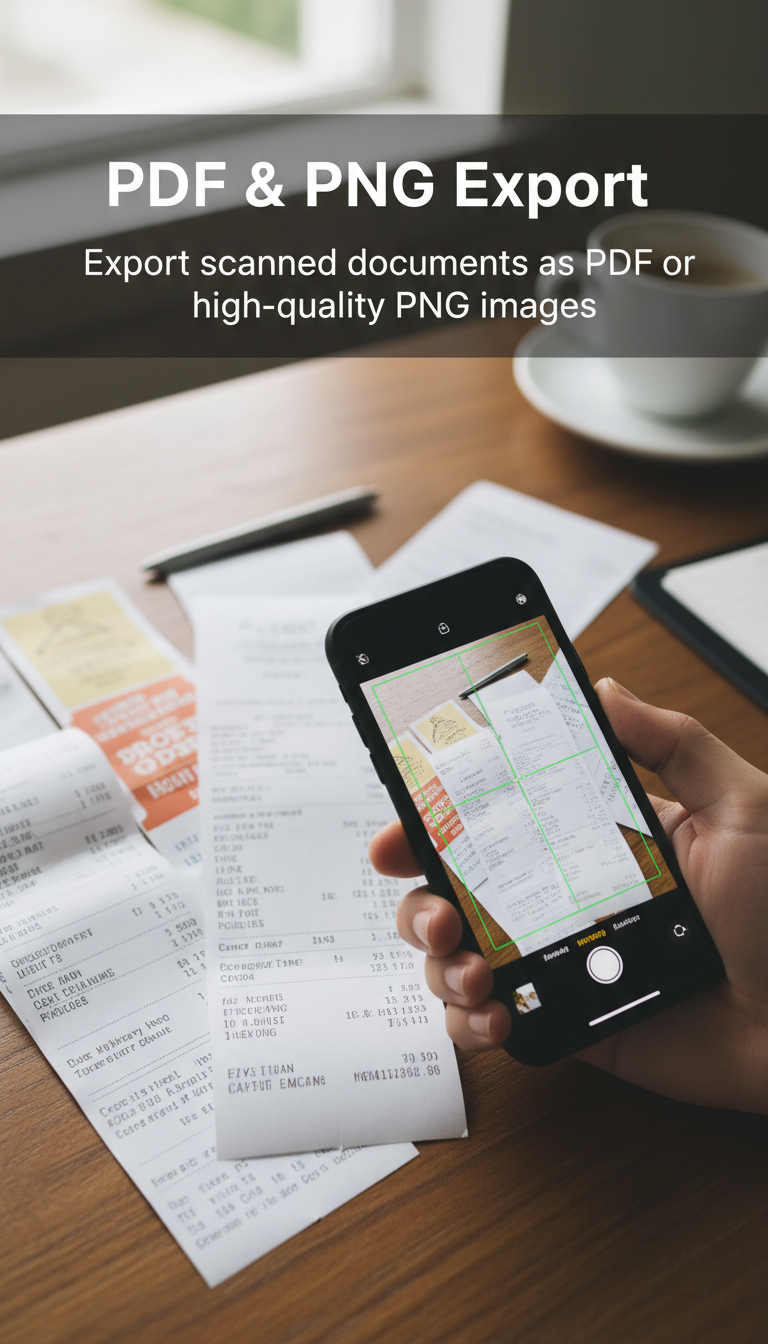 PDF & PNG Export